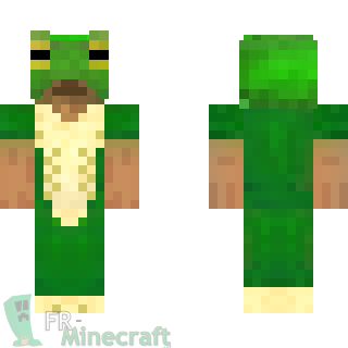 Aperçu de la skin Minecraft Homme grenouille