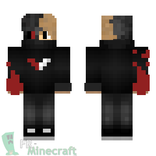 Aperçu de la skin Minecraft Homme  démon possédé