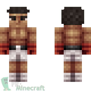 Aperçu de la skin Minecraft Boxeur