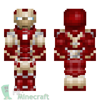 Aperçu de la skin Minecraft Tony Stark - Iron man