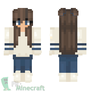 Aperçu de la skin Minecraft Jolie fille