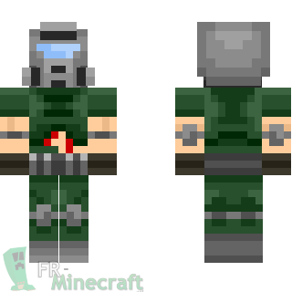 Aperçu de la skin Minecraft Doom