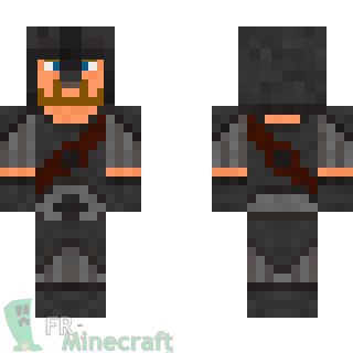 Aperçu de la skin Minecraft Chasseur de dragon