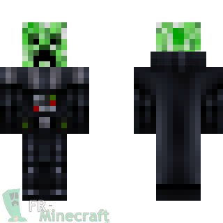 Aperçu de la skin Minecraft Dark creeper