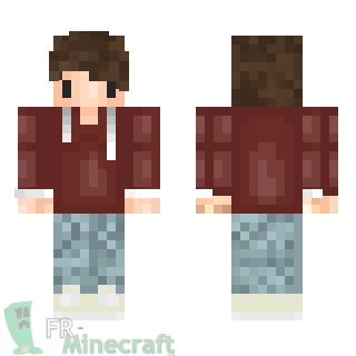 Aperçu de la skin Minecraft Jeune homme