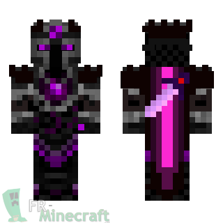 Aperçu de la skin Minecraft Chevalier de l'End