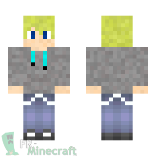 Aperçu de la skin Minecraft Mec cool