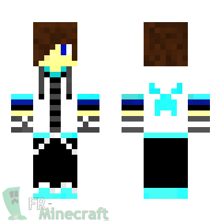 Aperçu de la skin Minecraft Garçon sympa