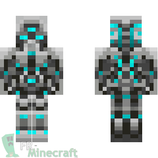 Aperçu de la skin Minecraft Cyber Assassin