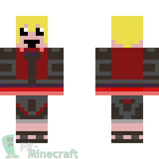 Aperçu de la skin Minecraft Shulk - Xenoblade