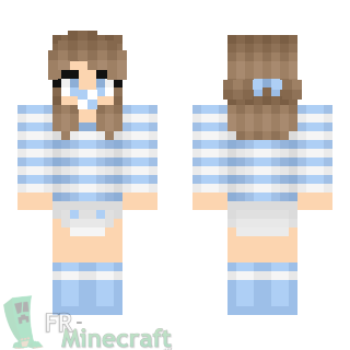 Aperçu de la skin Minecraft Bébé