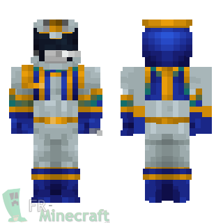 Aperçu de la skin Minecraft Power rangers spd nova