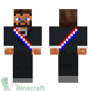 Aperçu de la skin Minecraft Maire