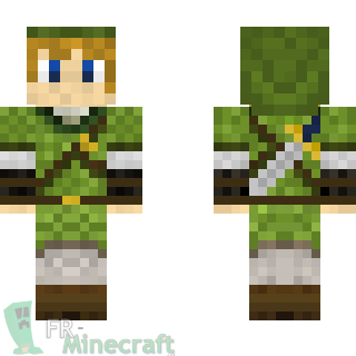 Aperçu de la skin Minecraft Link