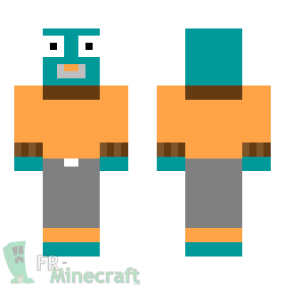 Aperçu de la skin Minecraft Gumball - Le Monde incroyable de Gumball