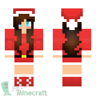 Aperçu de la skin Minecraft Mère noël