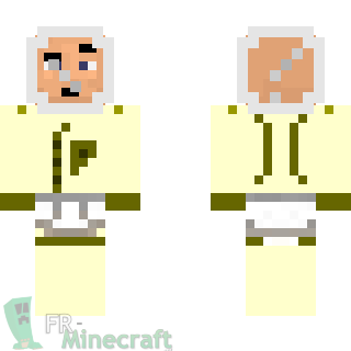 Aperçu de la skin Minecraft Cosmonaute-Astronaute-Spacionaute