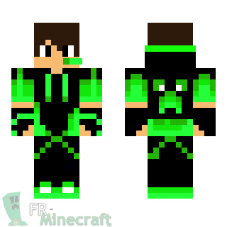 Aperçu de la skin Minecraft Gamer