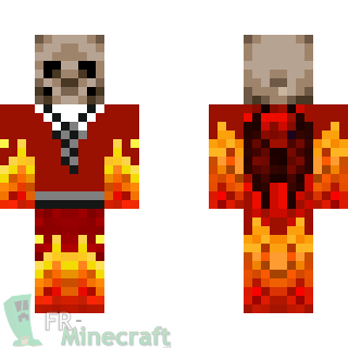 Aperçu de la skin Minecraft La mort