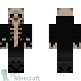 Aperçu de la skin Minecraft Mort Squelette
