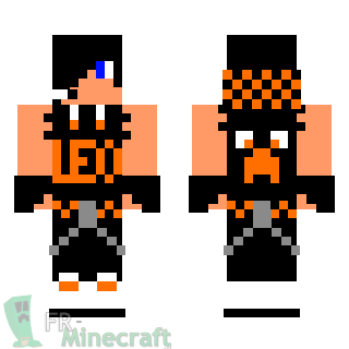 Aperçu de la skin Minecraft Leo Kurosaki