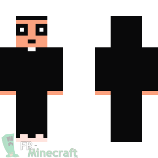 Aperçu de la skin Minecraft Pretre