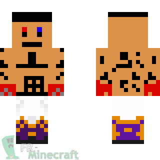 Aperçu de la skin Minecraft Kazuya Mishima - Tekken