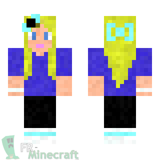 Aperçu de la skin Minecraft Fille