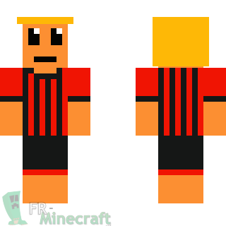 Aperçu de la skin Minecraft Suporter de l'OGC Nice