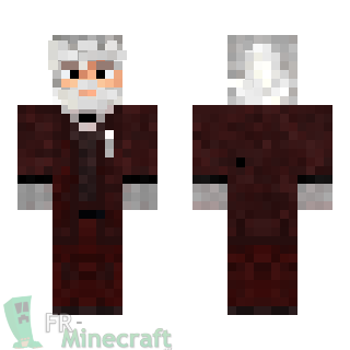 Aperçu de la skin Minecraft Président Snow - Hunger Games