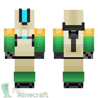 Aperçu de la skin Minecraft Bastion - Overwatch