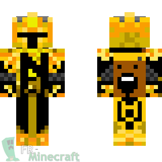 Aperçu de la skin Minecraft soldat de notch