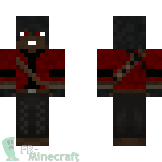 Aperçu de la skin Minecraft Ares