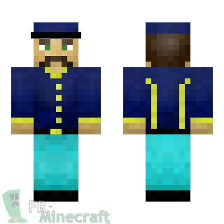 Aperçu de la skin Minecraft Officier de cavalerie