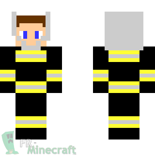 Aperçu de la skin Minecraft Pompier