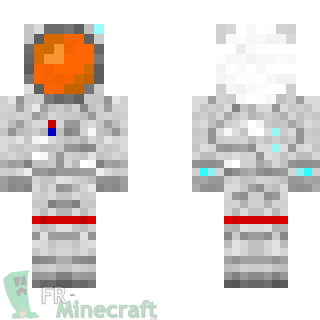 Aperçu de la skin Minecraft Astronaute