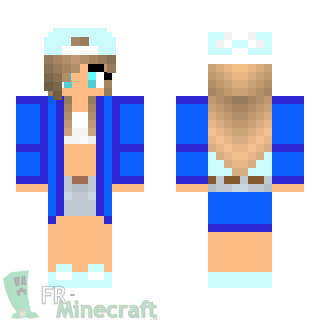 Aperçu de la skin Minecraft Mrs_Afrixette