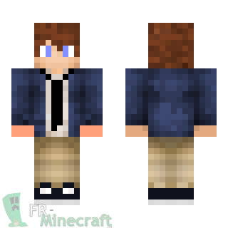 Aperçu de la skin Minecraft Jeune homme