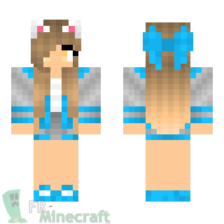 Aperçu de la skin Minecraft Fille cute