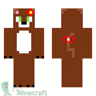 Aperçu de la skin Minecraft Chat