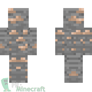 Aperçu de la skin Minecraft Minerai de fer - Iron ore