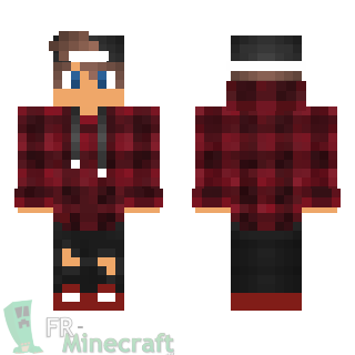 Aperçu de la skin Minecraft Garcon branché