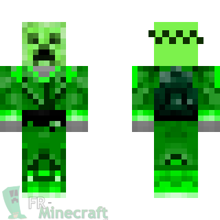 Aperçu de la skin Minecraft Mr Creeper