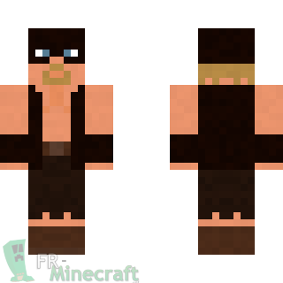 Aperçu de la skin Minecraft Bandit