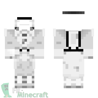 Aperçu de la skin Minecraft Snow Trooper - Star Wars