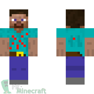 Aperçu de la skin Minecraft Steve assassin