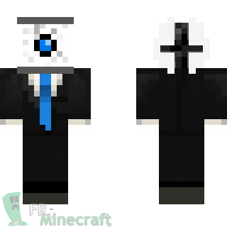 Aperçu de la skin Minecraft Wheatley - Portal 2