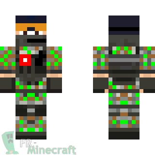 Aperçu de la skin Minecraft Soldat suisse