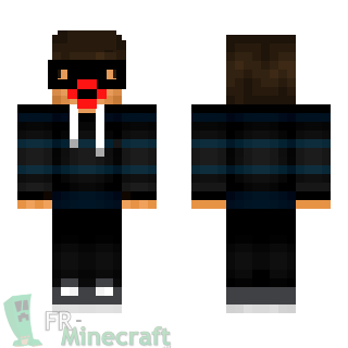 Aperçu de la skin Minecraft Homme en Sweat