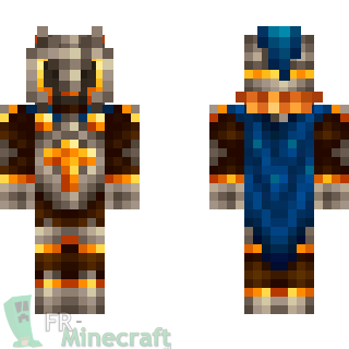 Aperçu de la skin Minecraft chevalier mystique